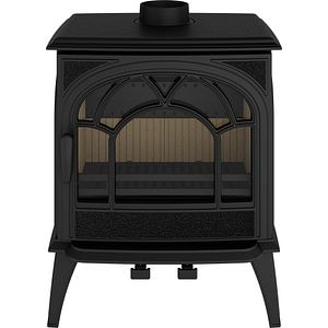 Semineu pe lemne NORDFLAM Nicea, fonta, 9kW, 63.8 x 50.4 x 82 cm, negru
