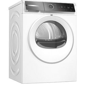 Uscator de rufe BOSCH WRB247CEBY, Condensare si pompa de caldura, 9 kg, 14 programe, Clasa A, alb