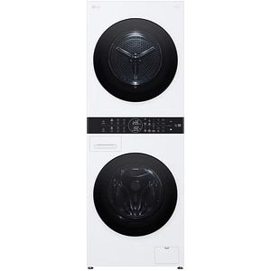 Masina de spalat rufe frontala cu uscator LG WashTower WT1210WWF, 12/10 kg, 1400 rpm, Clasa A/C, Wi-Fi, alb