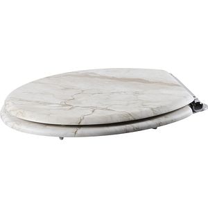Capac WC GOODHOME Pilica YMD328UK13, inchidere lenta, duroplast, bej