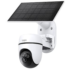 Kit camera IP Wireless exterior TP-LINK Tapo C610, 3MP, 1296p, IP65, IR, Night Vision, alb